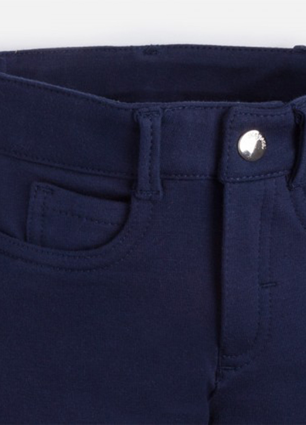 Темно-синие демисезонные зауженные джинсы Mayoral