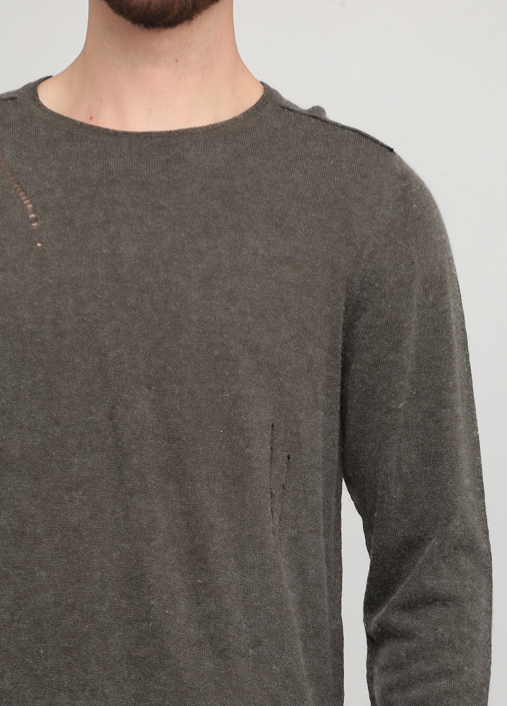 Серо-зеленый демисезонный джемпер джемпер Drykorn