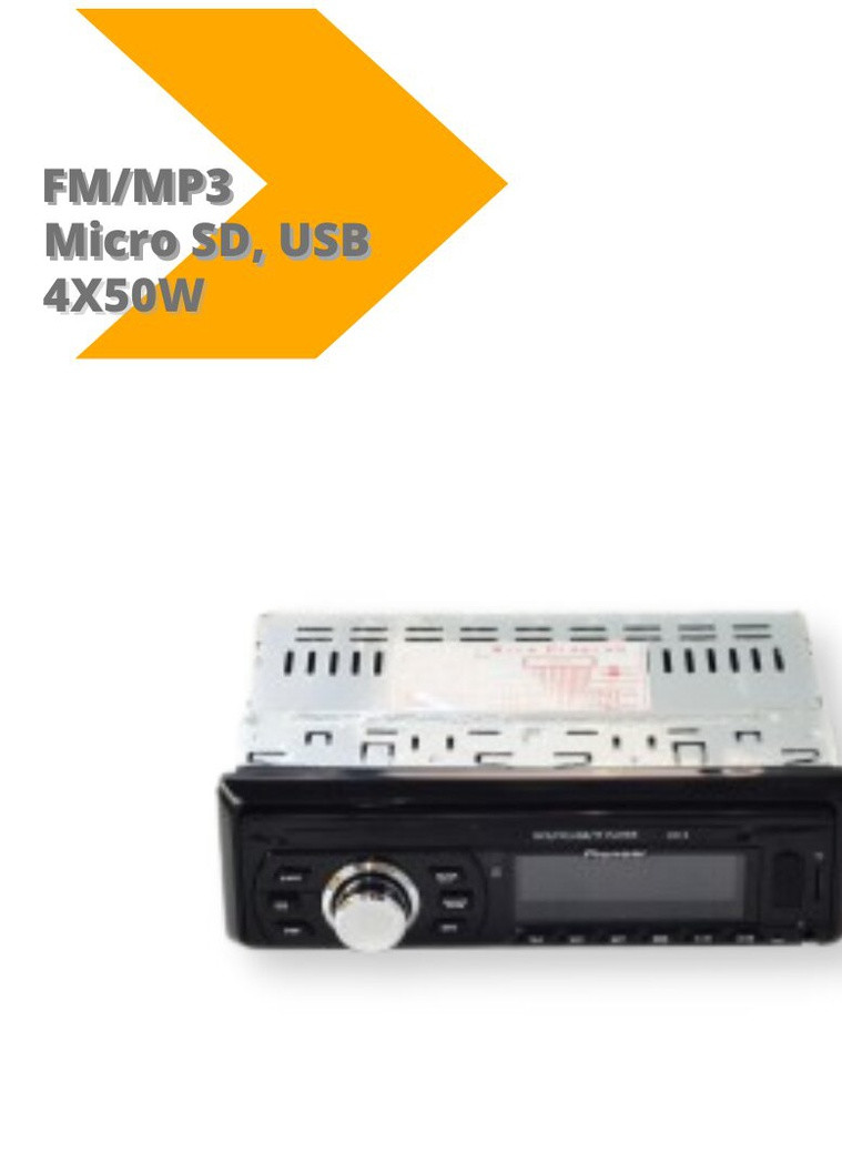 Автомагнитола 2015-2016 FM MP3 micro SD, USB, AUX черный (lp-30365_440) No Brand (253765996)