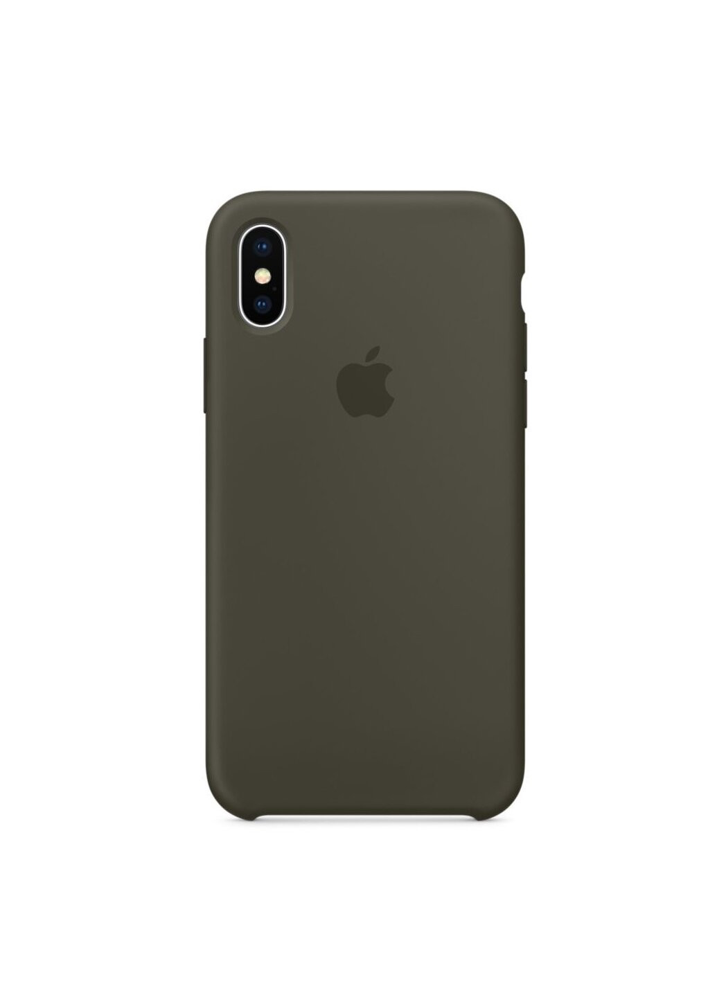 Чехол Silicone Case для iPhone Xs Max dark olive ARM (220821288)