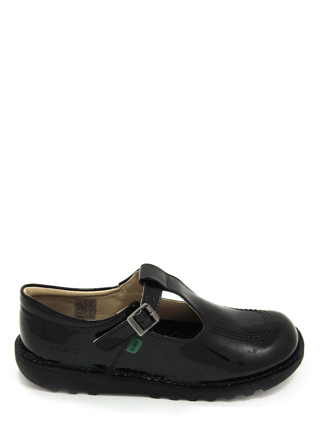 Kickers Женские туфли т-страп черный з натуральная кожа, — демисезон (237893285)