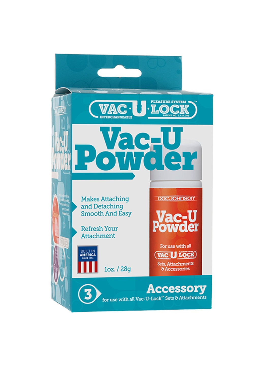 Пудра для крепления Vac-U-Lock Vac-U Powder Doc Johnson (255340404)