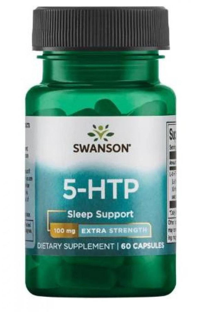 Добавка для підтримки настрою Ultra 5-HTP 100 mg 60 caps Swanson (232599835)