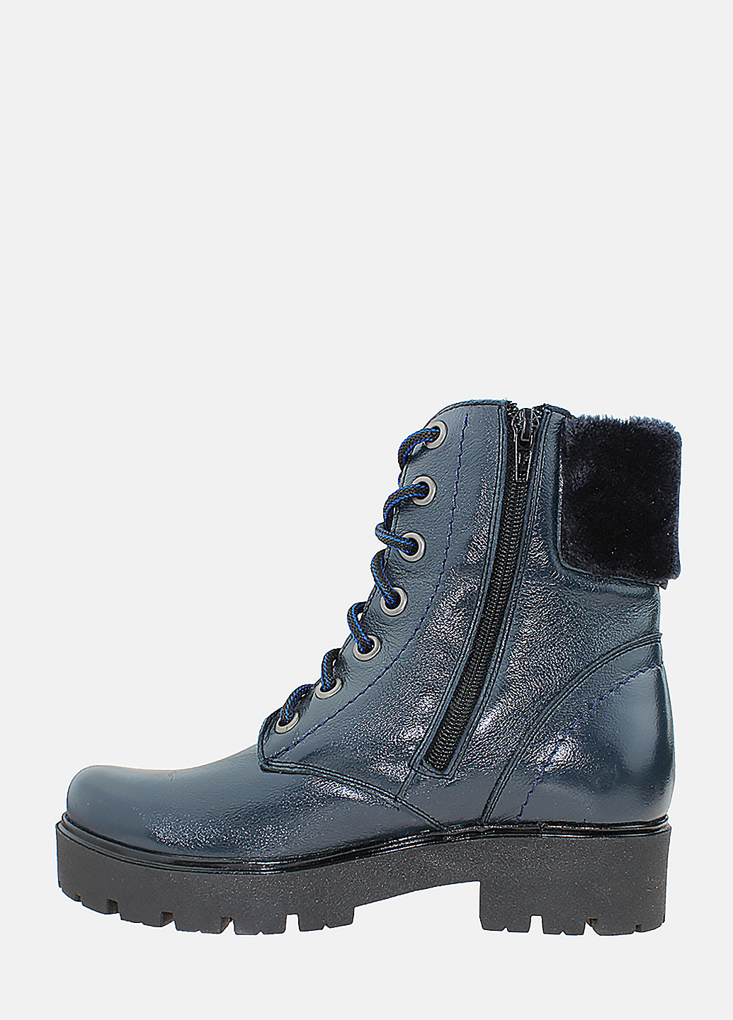 Зимние ботинки rp214 синий Prellesta