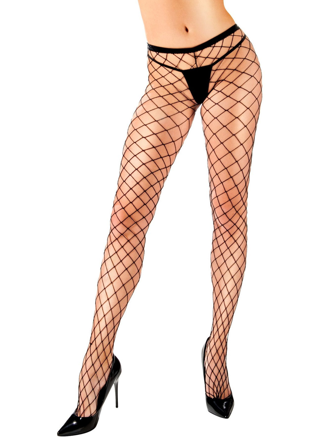 Колготки в крупну сітку Ginna T4 Anne De Ales (252297379)