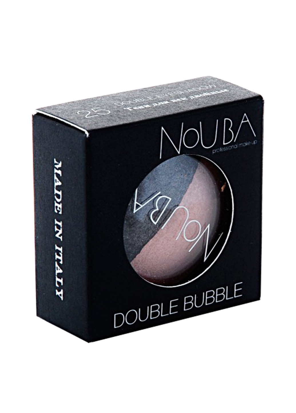 Тіні для повік подвійні DUBBLE BUBBLE №25, 2 г (тестер) NoUBA (17054495)
