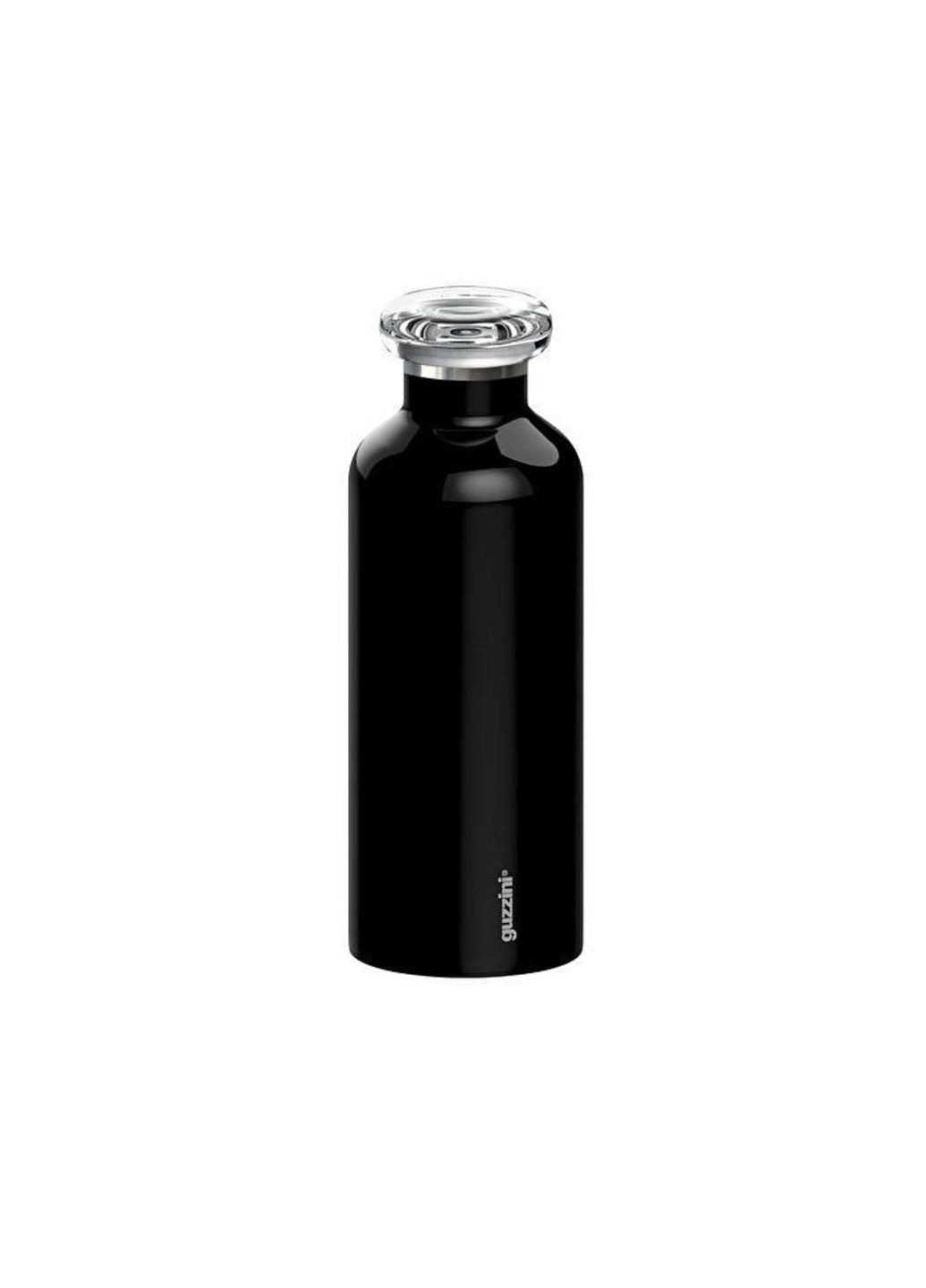 Пляшка-термос On the Go 11670010 500 мл чорна Guzzini (253617770)