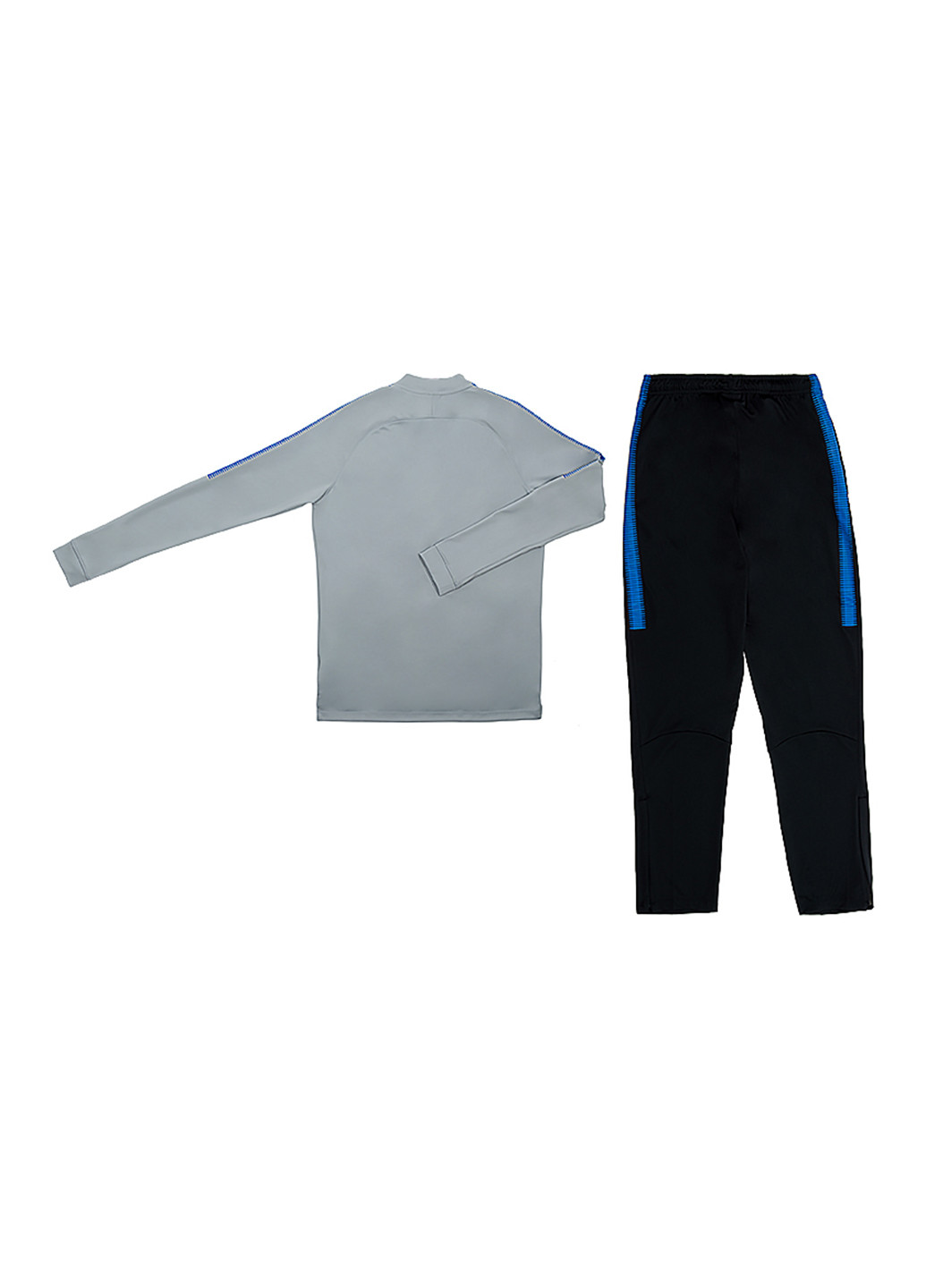 Сірий демісезонний костюм (толстовка, брюки) Nike INTER Y NK DRY SQD TRK SUIT K