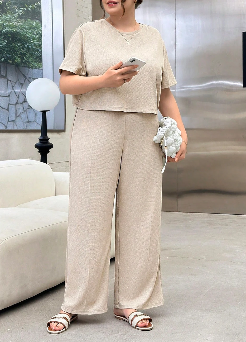 Костюм (футболка, брюки) SHEIN (331110430)