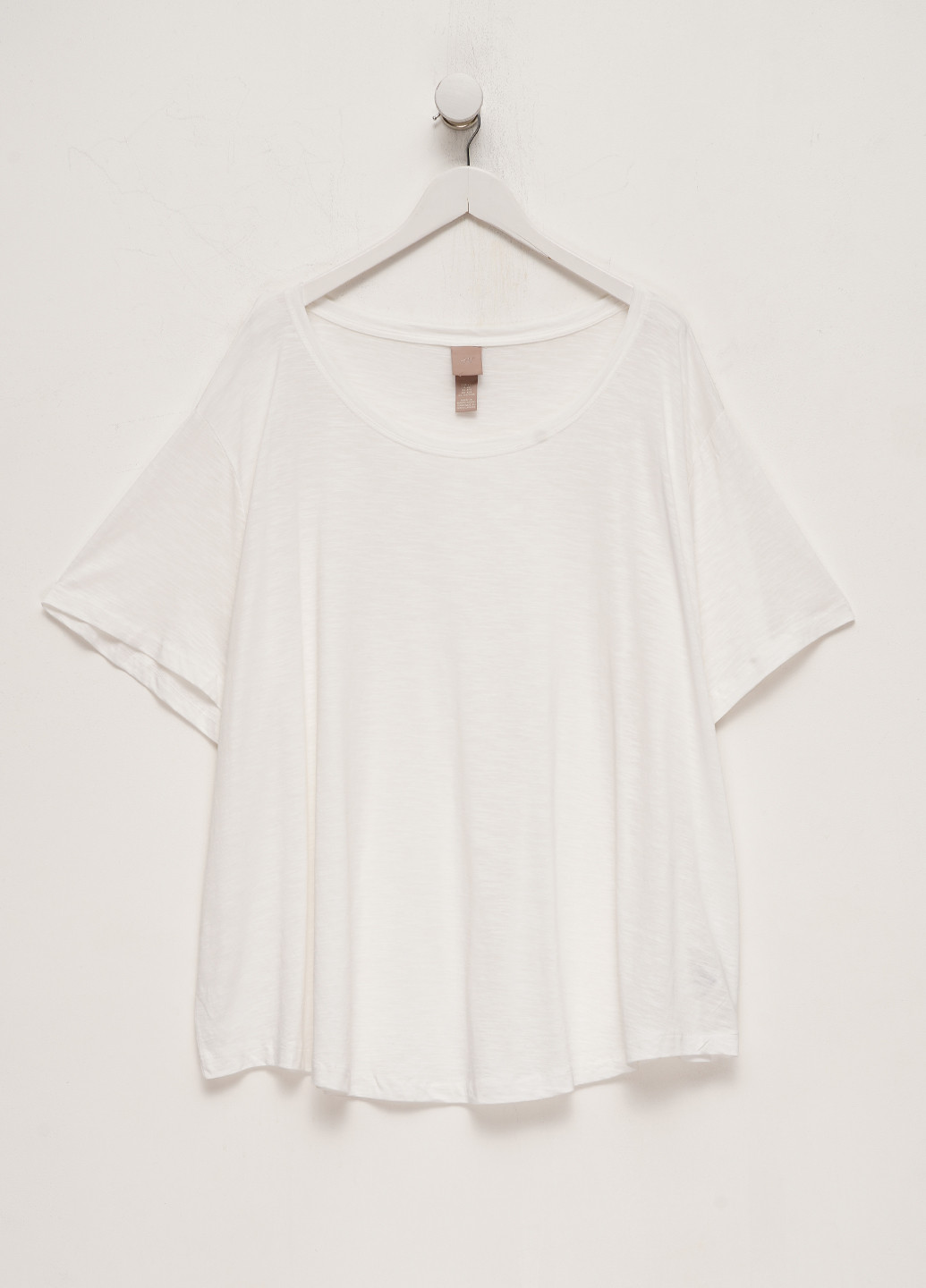 Белая летняя футболка H&M