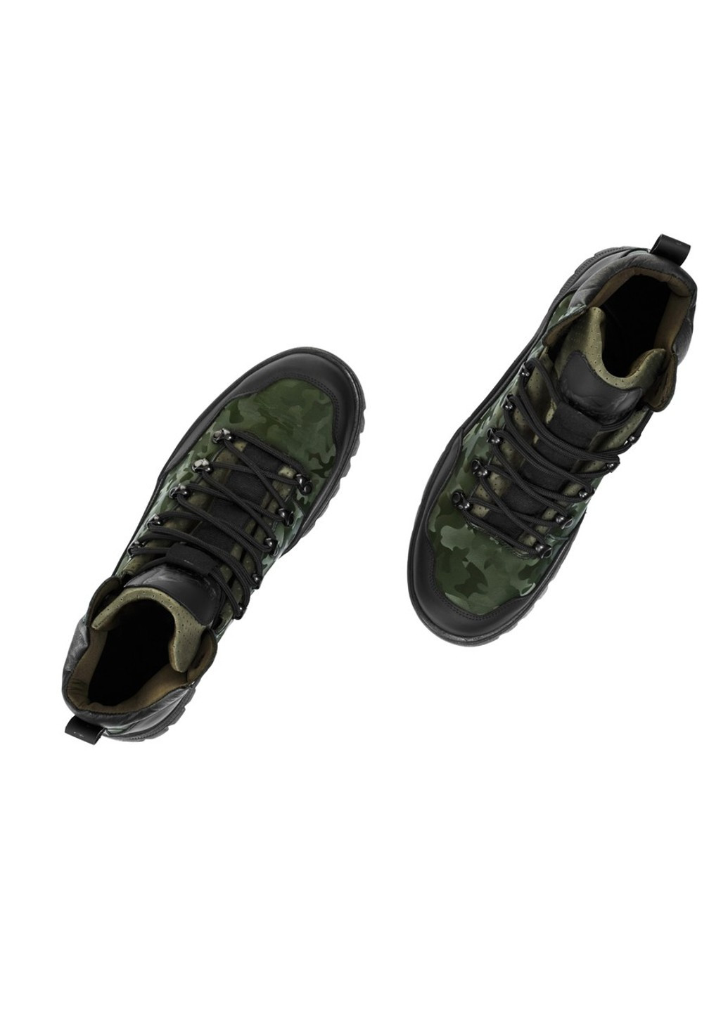 Зеленые осенние тактические ботинки зеленые камуфляж (r-2-green) BlackBay
