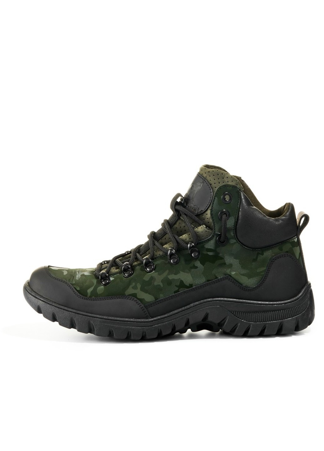Зеленые осенние тактические ботинки зеленые камуфляж (r-2-green) BlackBay