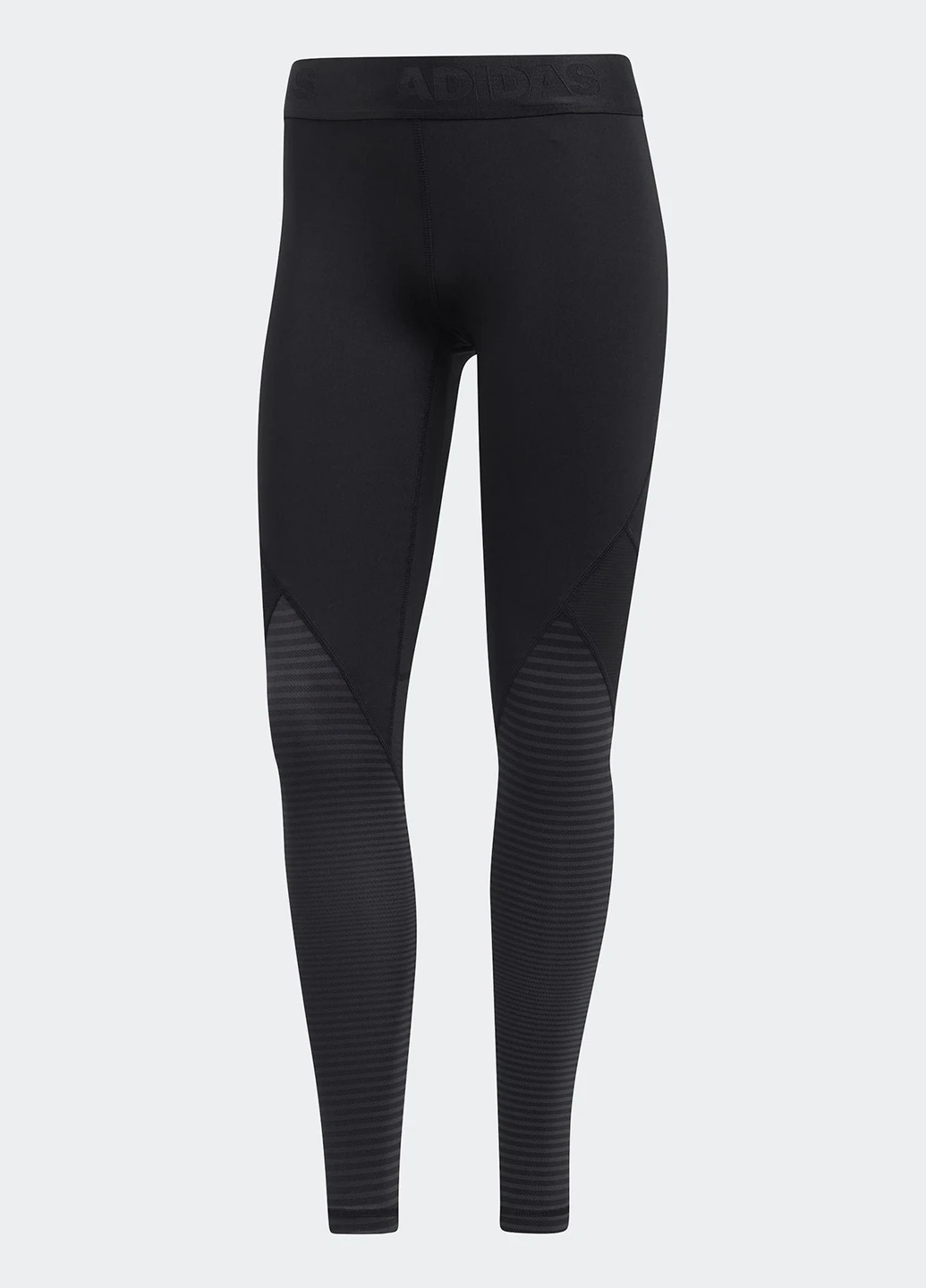 Черные демисезонные леггинсы adidas