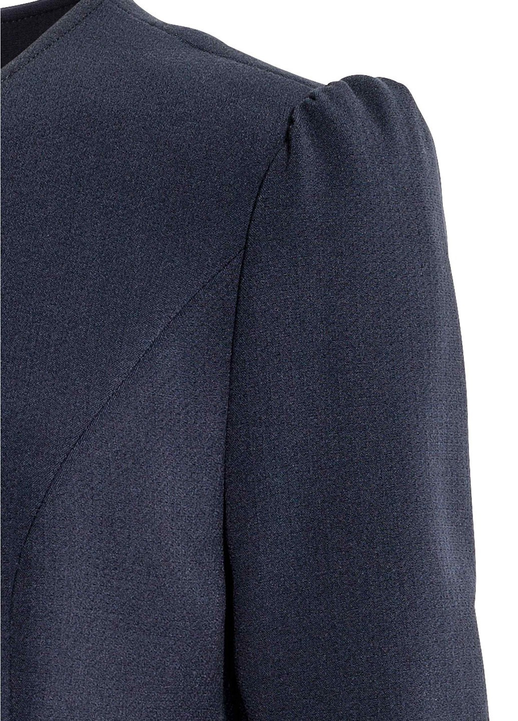 Темно-синее демисезонное Пальто для беременных однобортное H&M