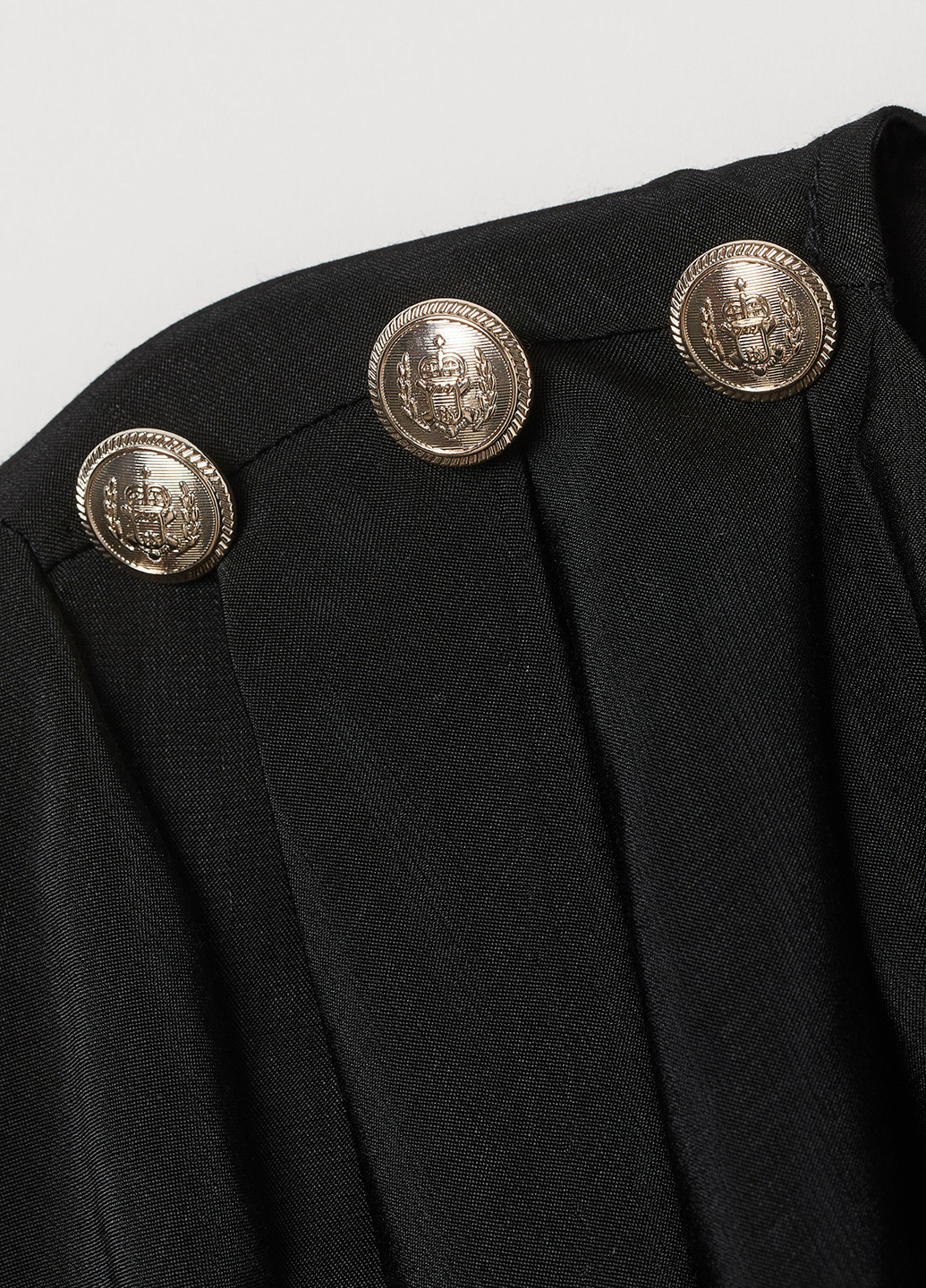 Чорна блуза на запах H&M