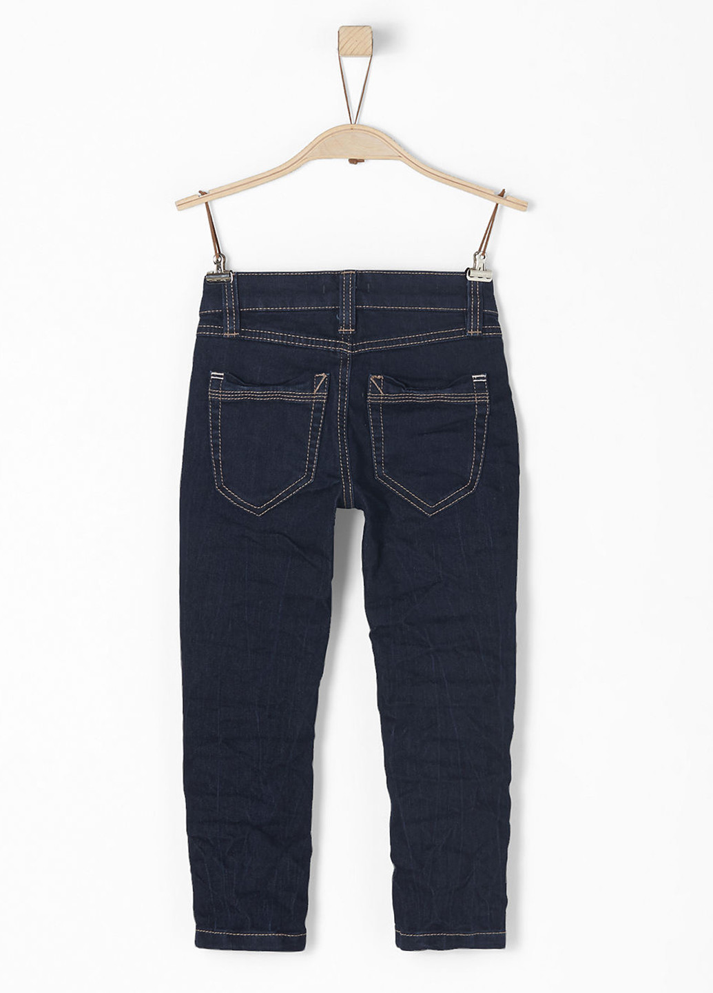Темно-серые демисезонные зауженные джинсы S.Oliver