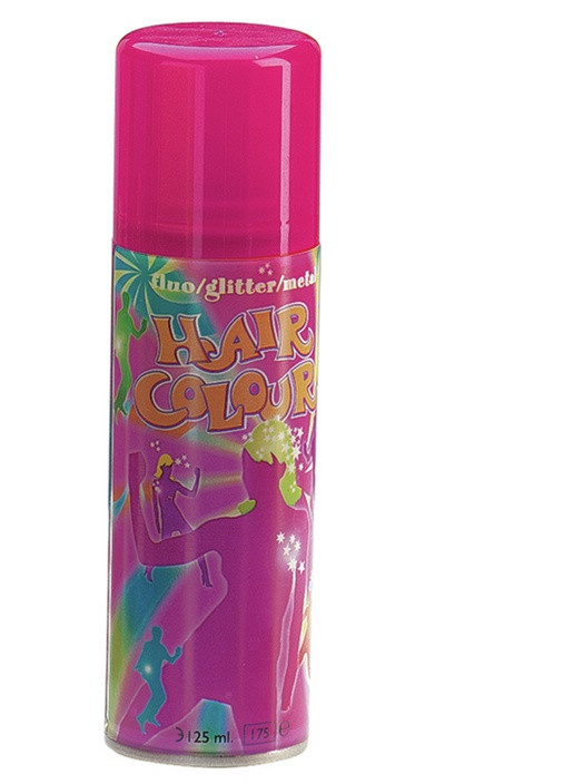 Спрей-фарба для волосся флуоресцентна рожева125 мл Hair Spray Sibel fluo (254702289)