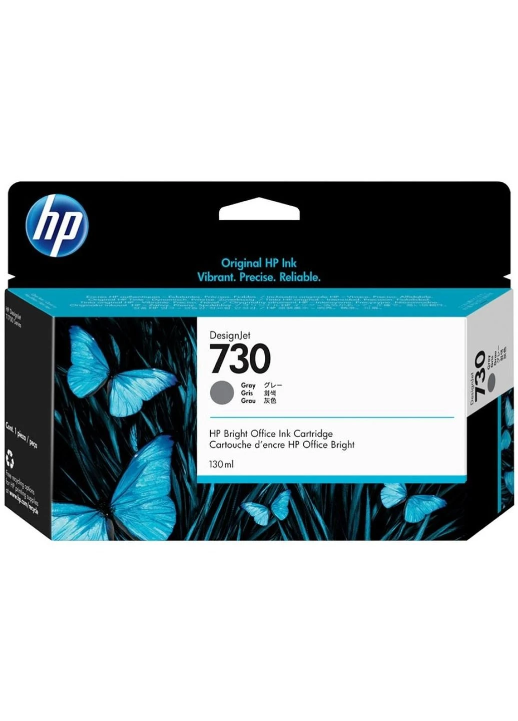 Картридж (P2V66A) HP DJ No.730 130-ml Gray (247617766)
