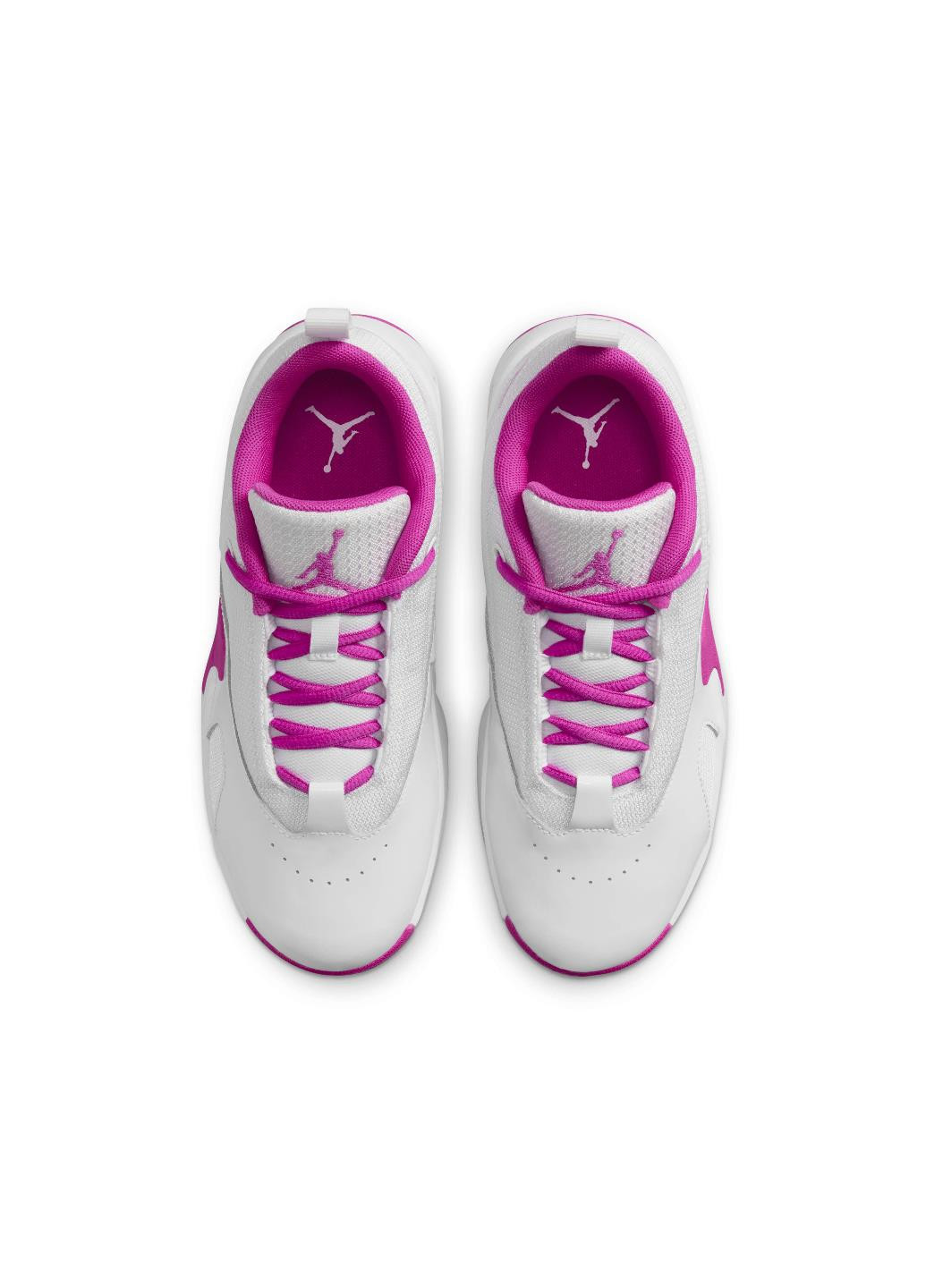 Кросівки Max Aura 6 White Fire Pink (GS) FQ8297-160 Jordan Max Aura 6 White Fire Pink (GS) білі демісезони (317176310)