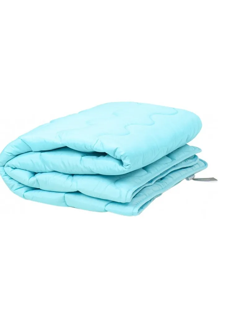 Ковдра антиалергенна EcoSilk 1631 Eco Light Blue 172х205 (2200002647618) Mirson (254079715)