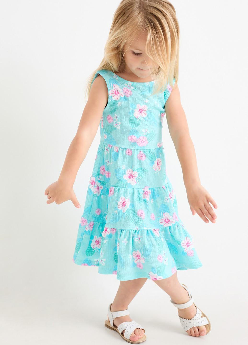 Бирюзовое платье C&A (322903274)