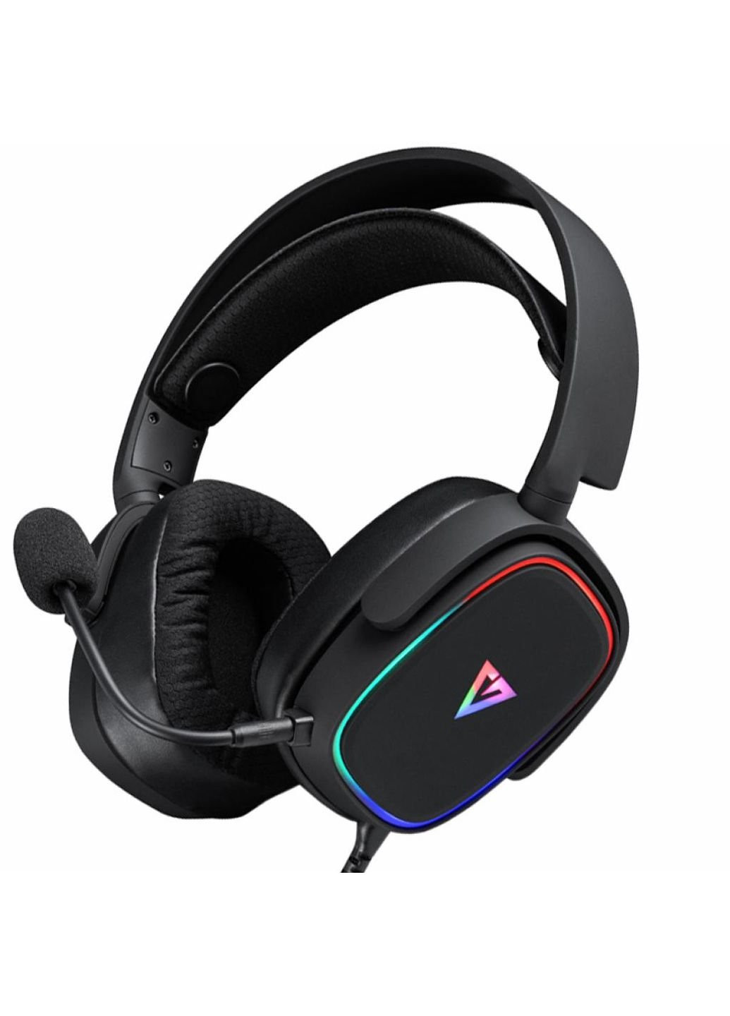 Наушники Volcano RGB Prometheus 7.1 USB Black (S-MC-899-PROMETHEUS-100) Modecom (250308681)