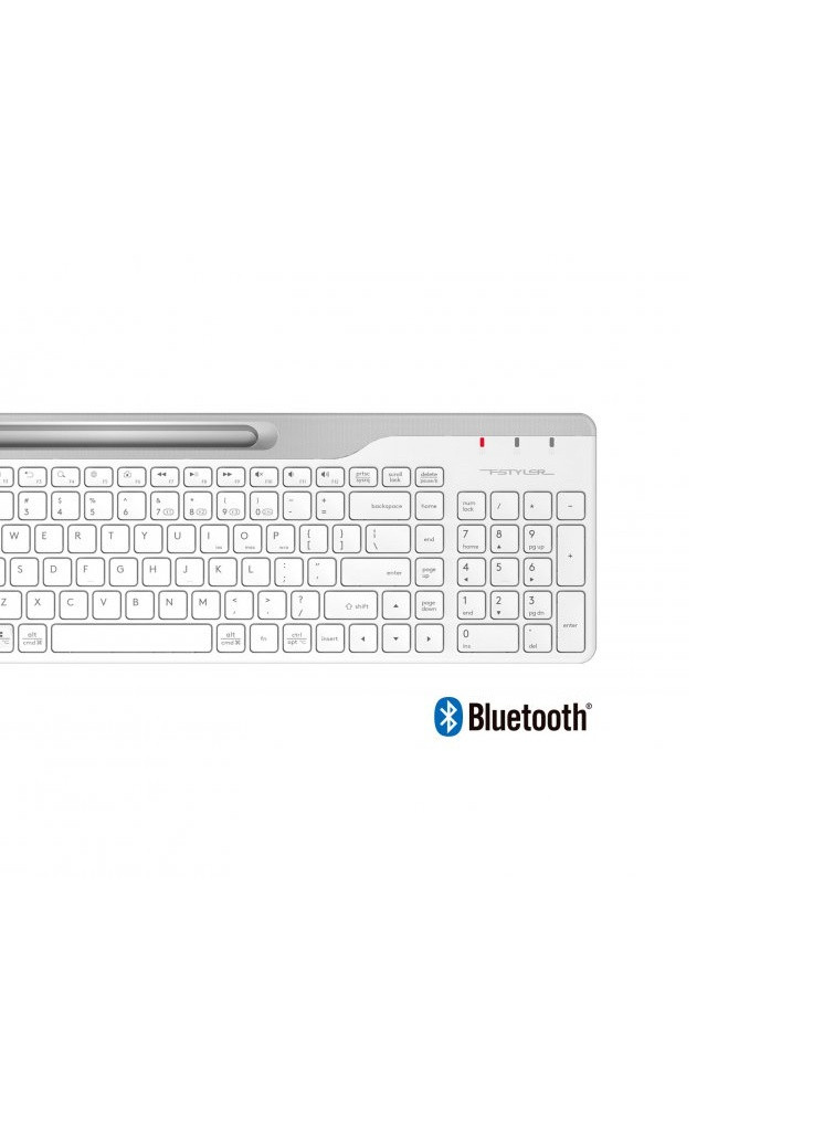 Клавіатура A4Tech fbk25 wireless white (253468414)