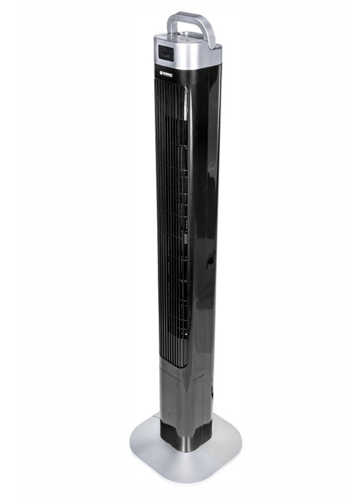 Вентилятор колонный Powermat Black Tower-120 с таймером и пультом No Brand (253697012)