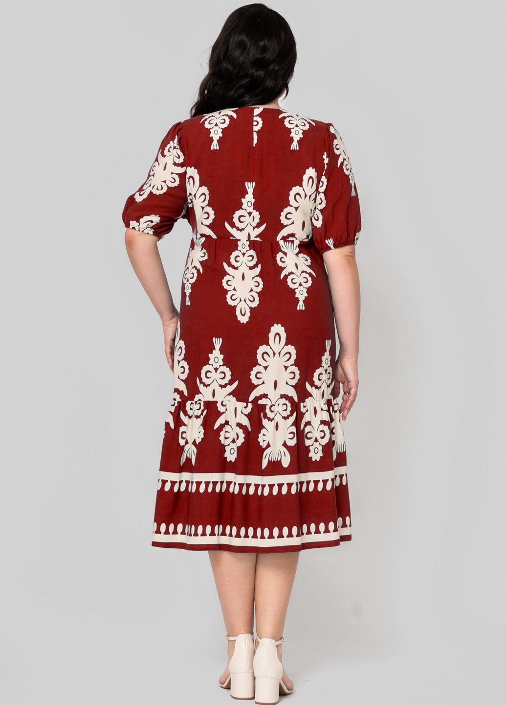 Комбінована кежуал сукня а-силует A'll Posa колор блок