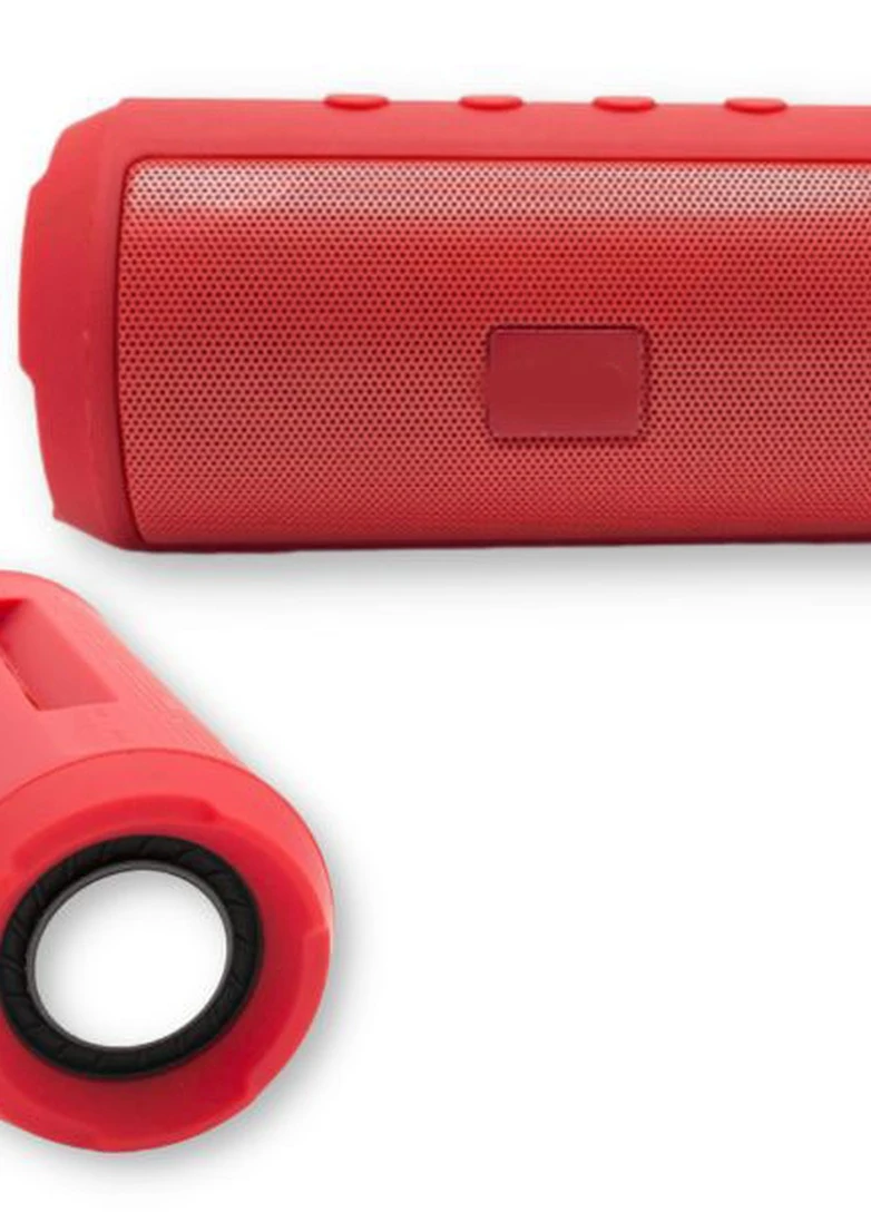 Портативная колонка F23 10Вт USB, AUX, FM, Bluetooth красная (DV-169405) XPRO (254761191)