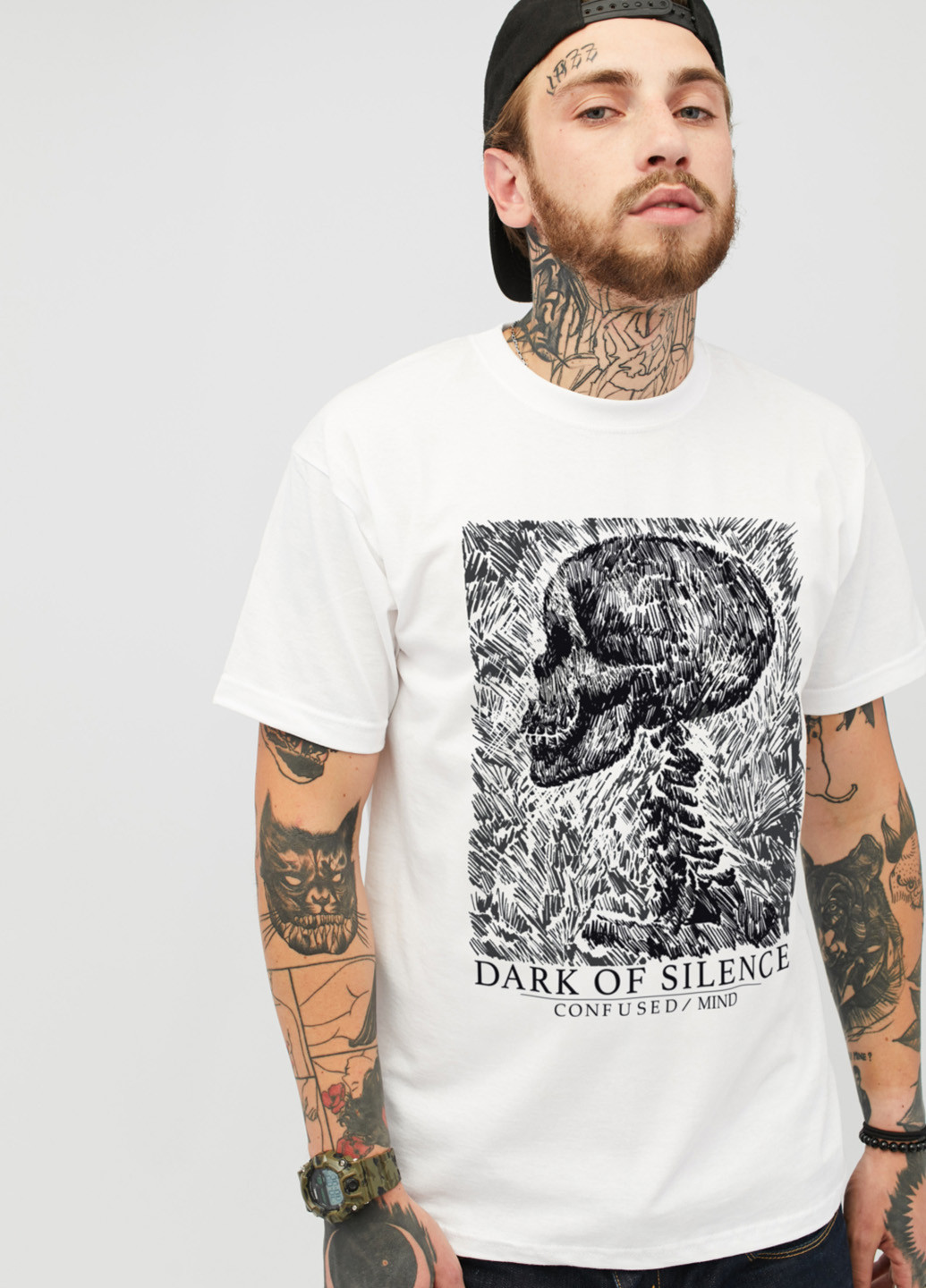 Белая футболка YAPPI