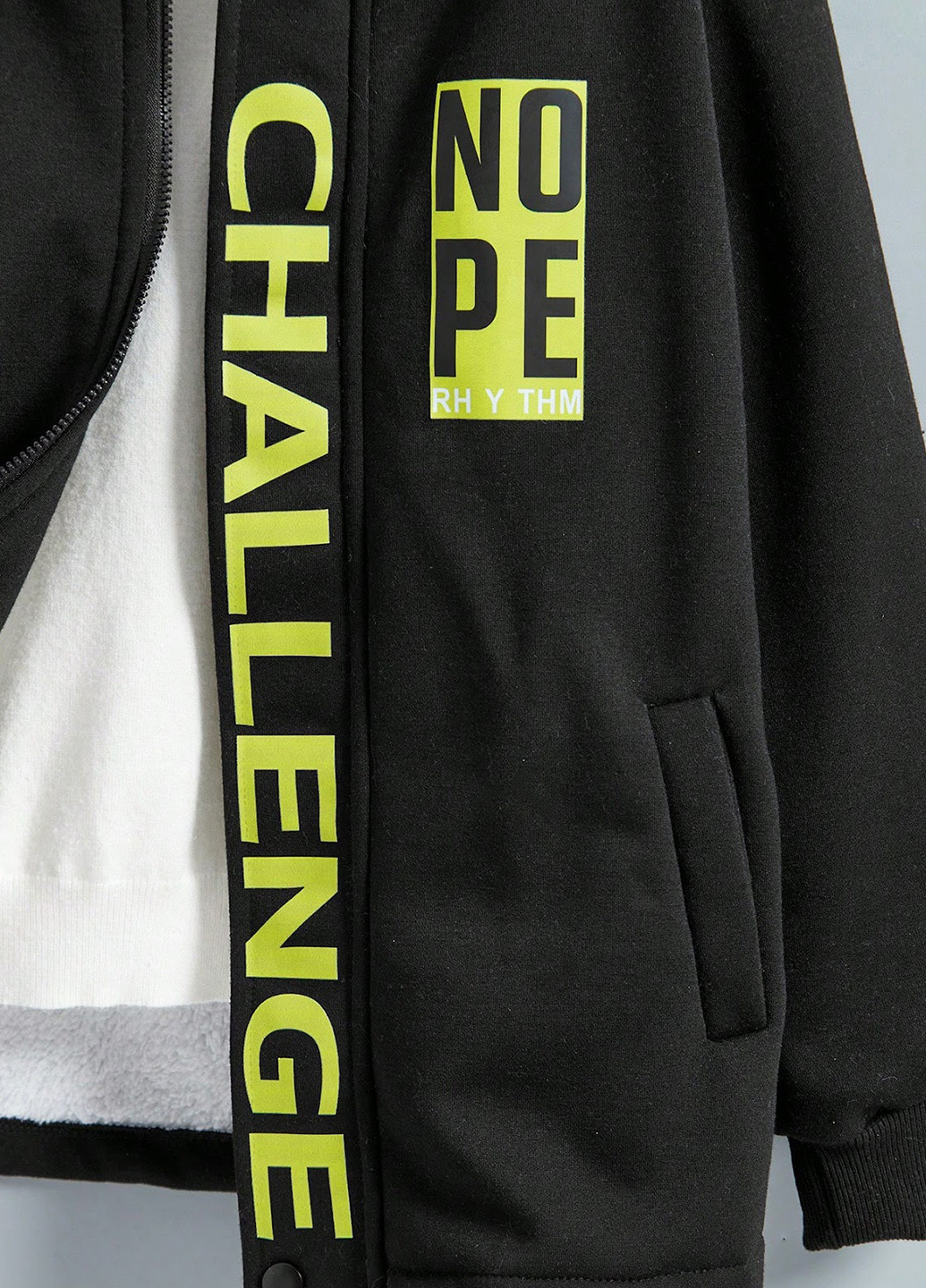 Комбинированная демисезонная куртка SHEIN