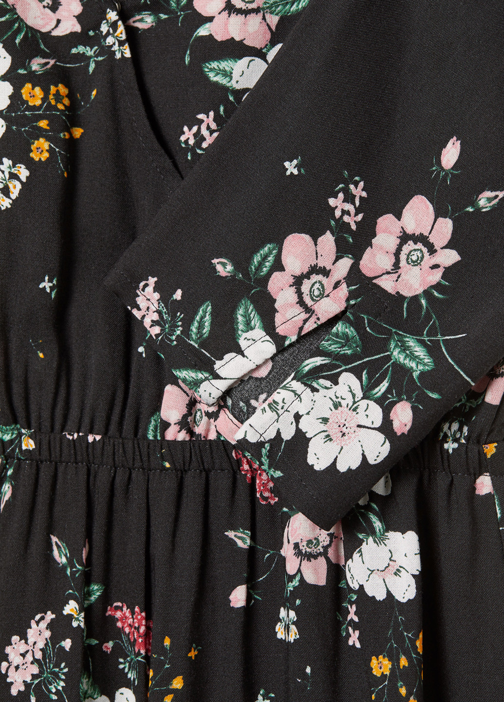 Чорна кежуал сукня а-силует H&M