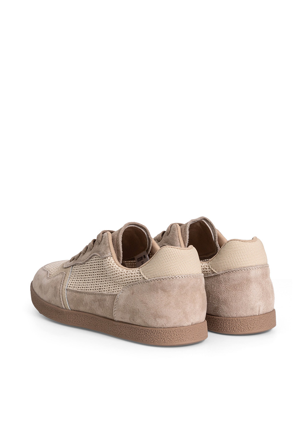 Темно-бежевые кеды Respect