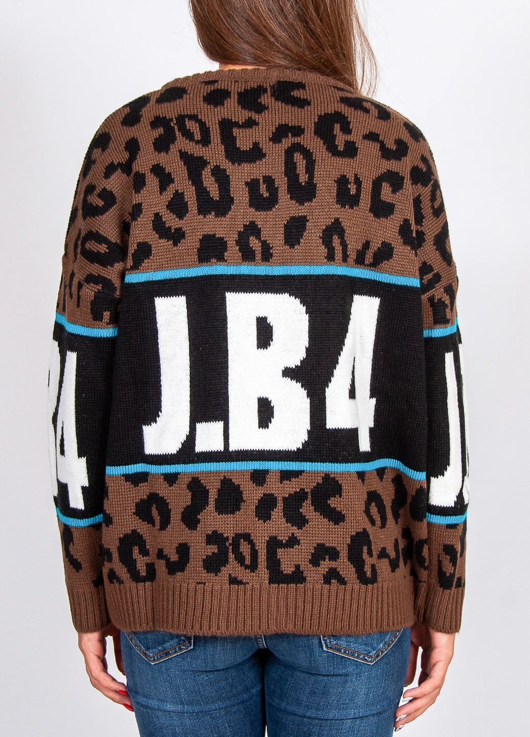 Коричневий зимовий светр J.B4 (Just Before)