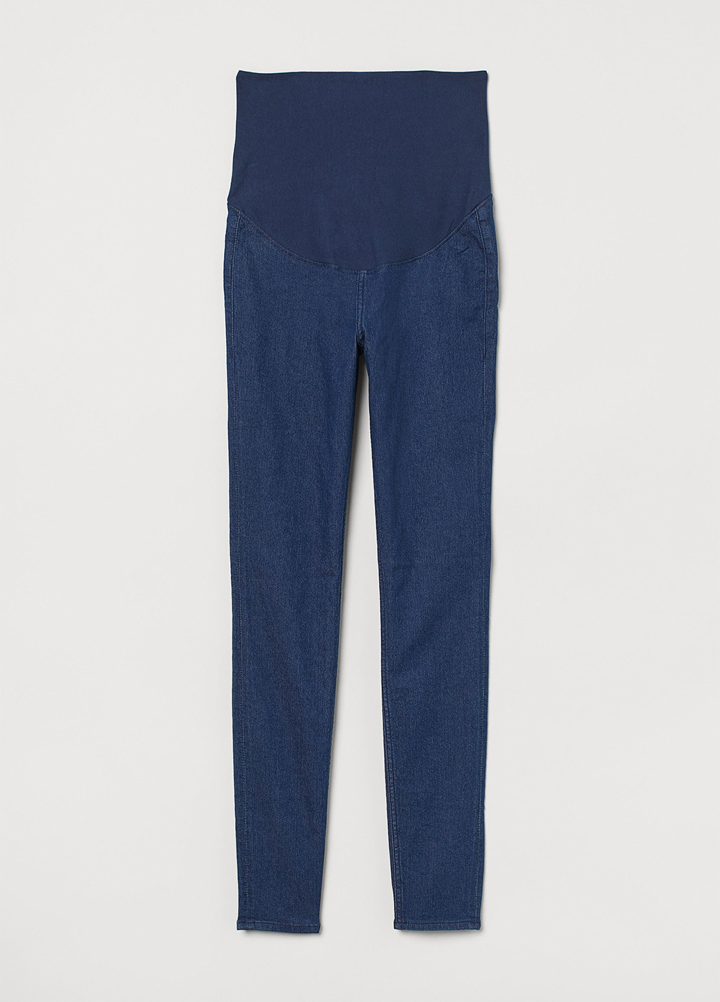 Темно-синие демисезонные джеггинсы для беременных H&M