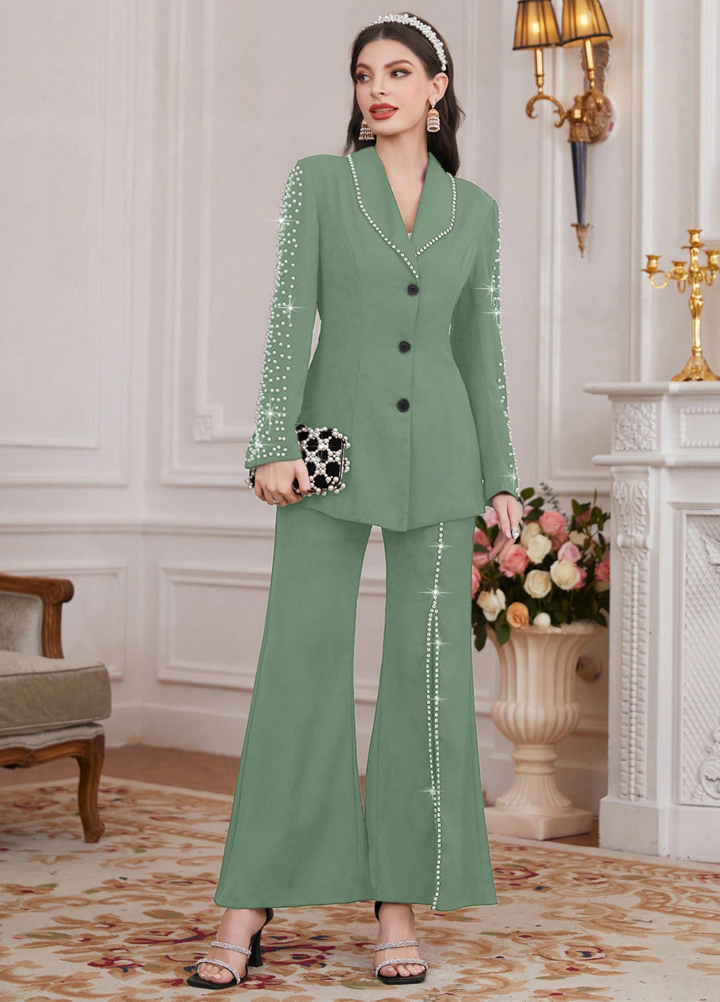 Костюм (жакет, брюки) SHEIN (341743771)