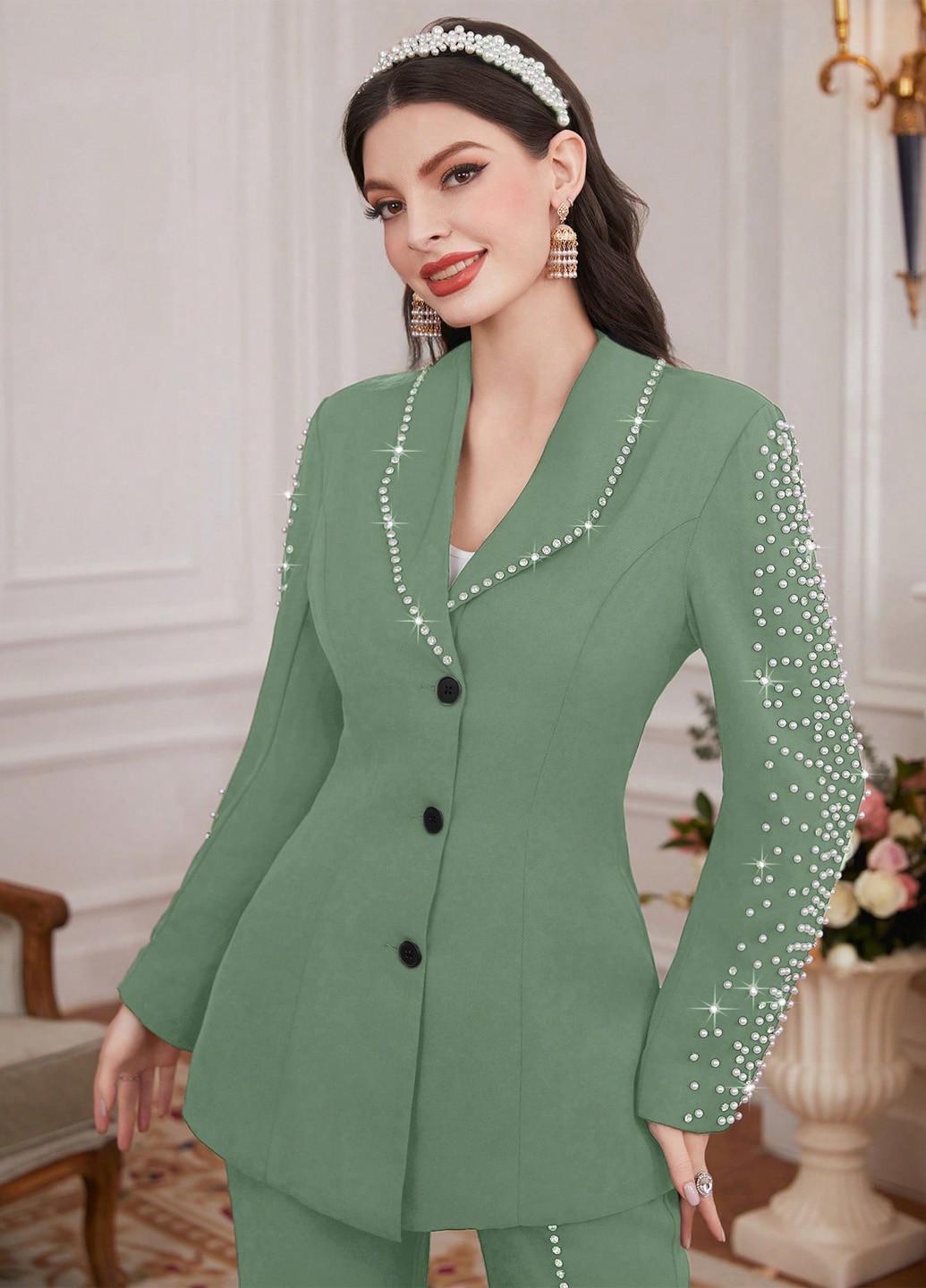 Костюм (жакет, брюки) SHEIN (341743771)