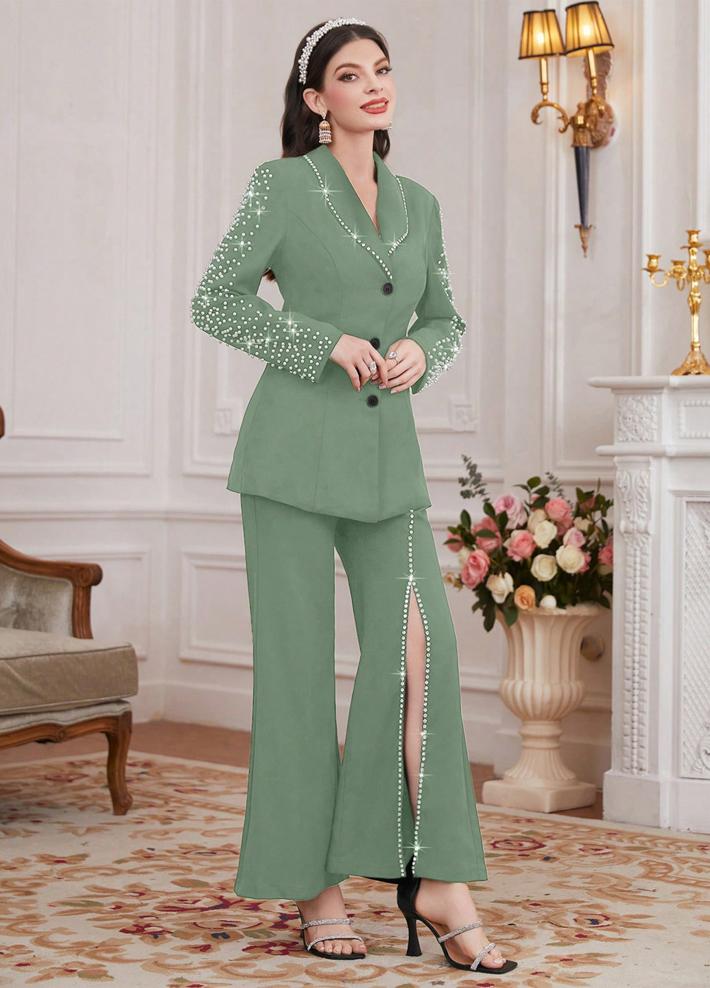 Костюм (жакет, брюки) SHEIN (341743771)