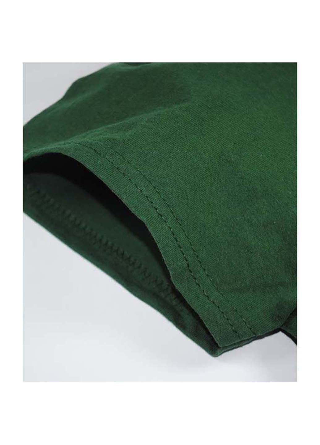 Темно-зеленая демисезон футболка Fruit of the Loom D061372038XL