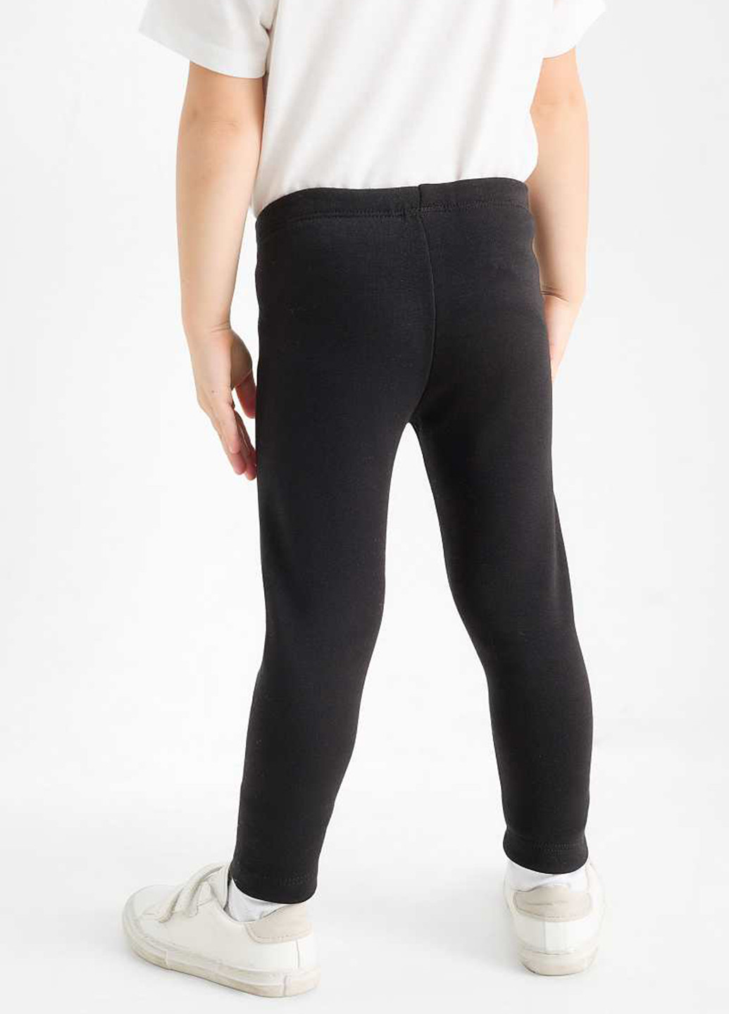 Черные зимние леггинсы C&A