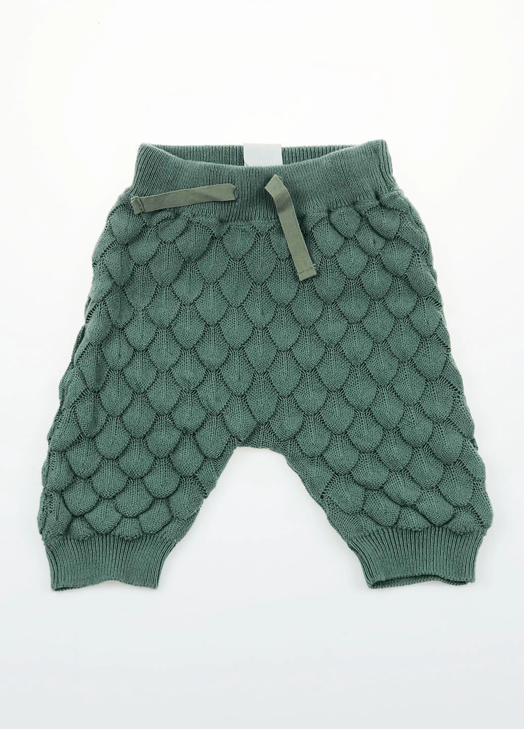 Зеленые домашние демисезонные брюки H&M