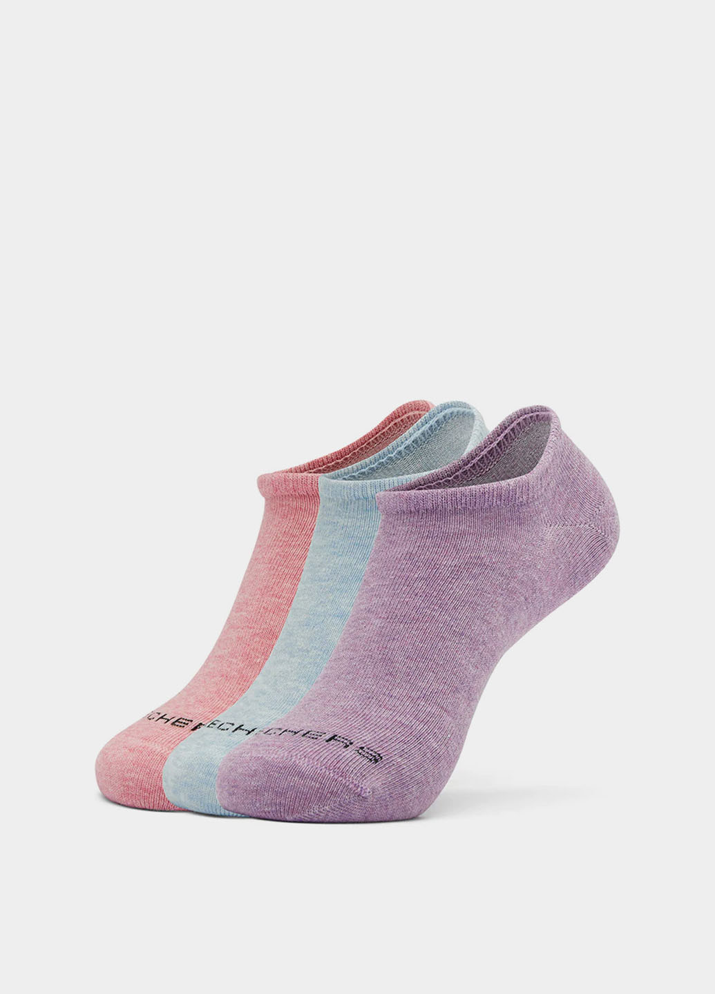 Комбіновані шкарпетки (3 пары) Skechers меланжі (325233075)