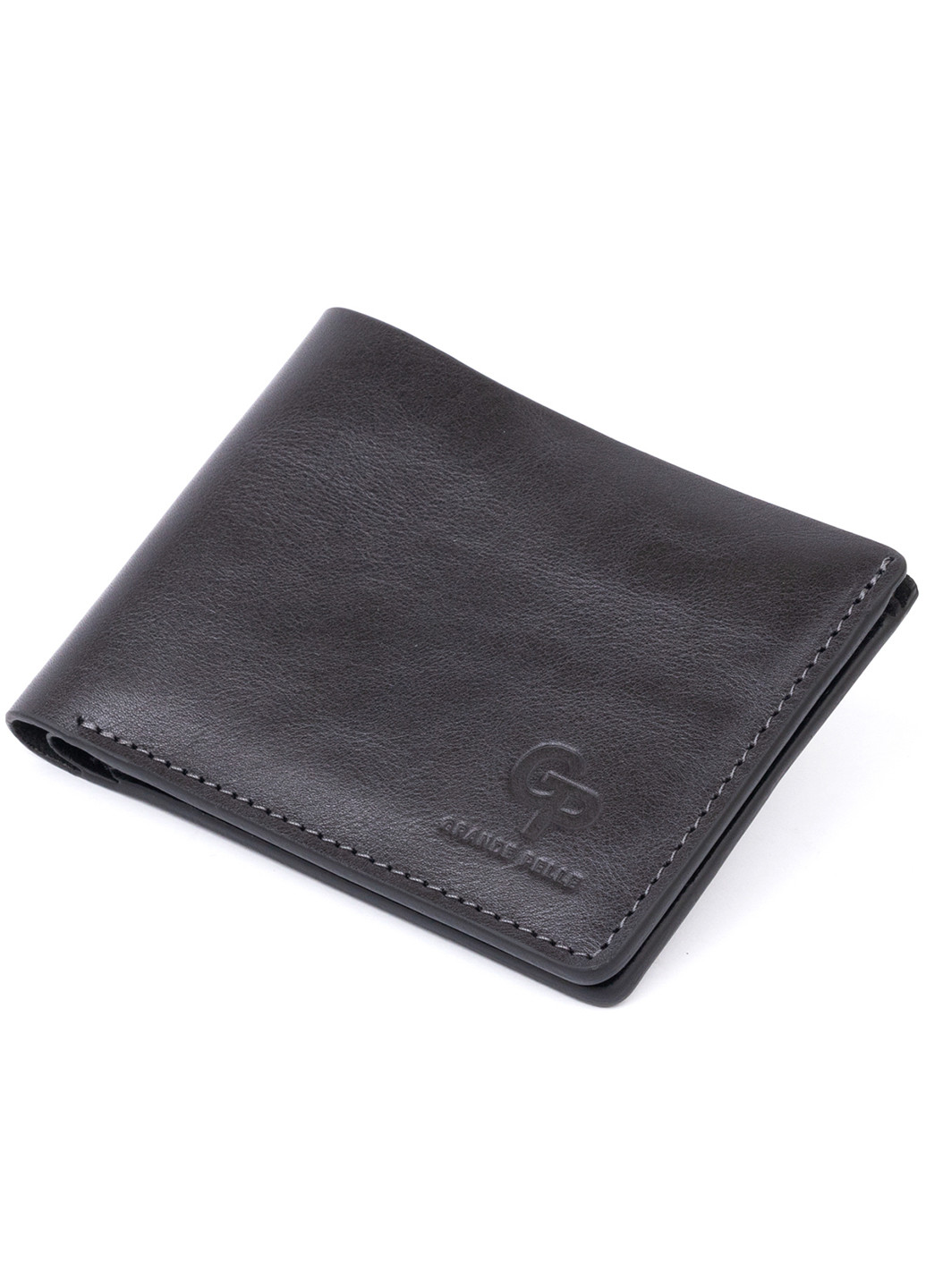 Чоловік шкіряний гаманець 11,5х9х0,7 см Grande Pelle (229461428)
