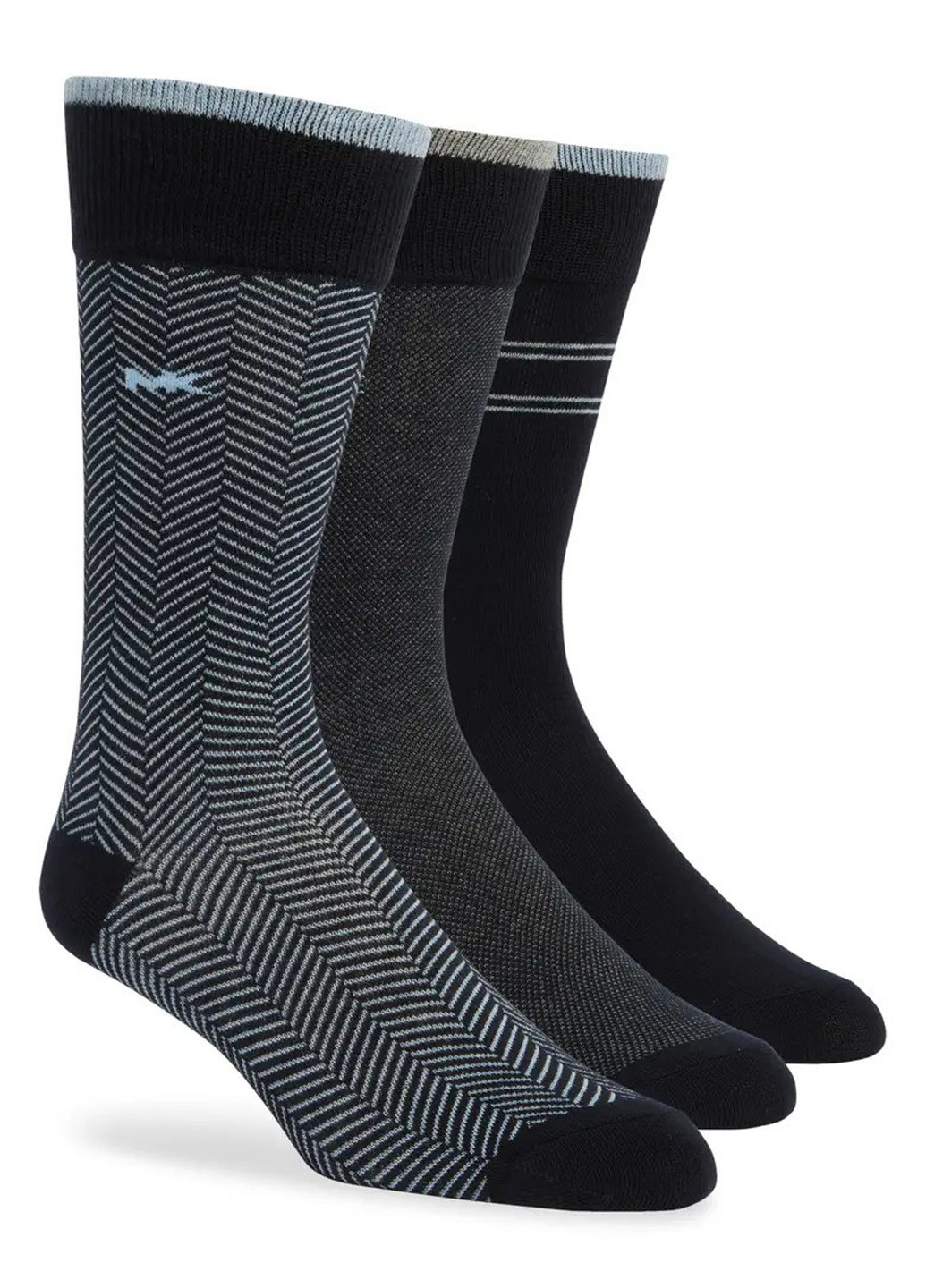 Комбіновані шкарпетки (3 пари) Michael Kors геометричні (361088429)