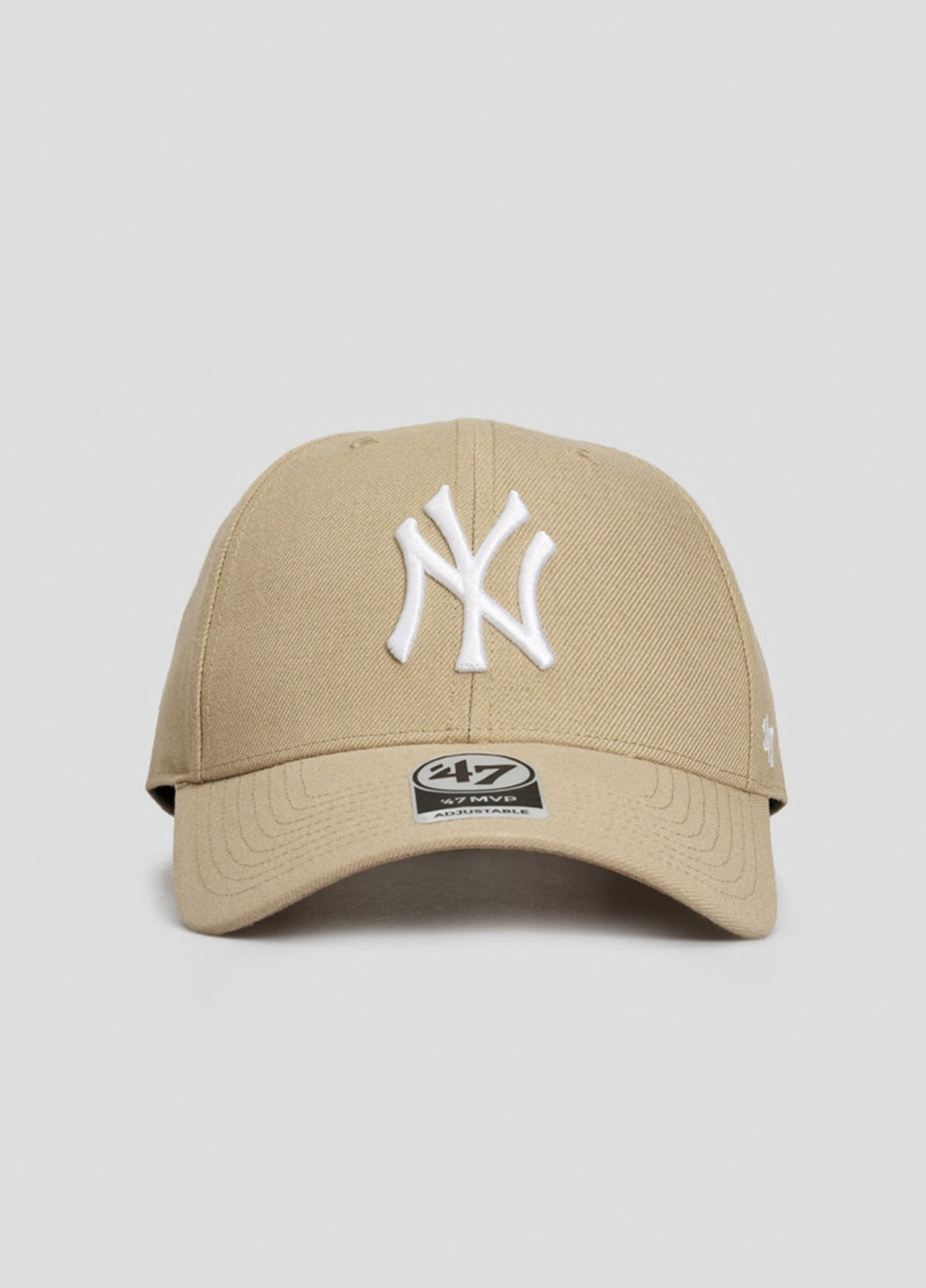 Бежевая кепка Yankees, Yankees 47 Brand (255241065)