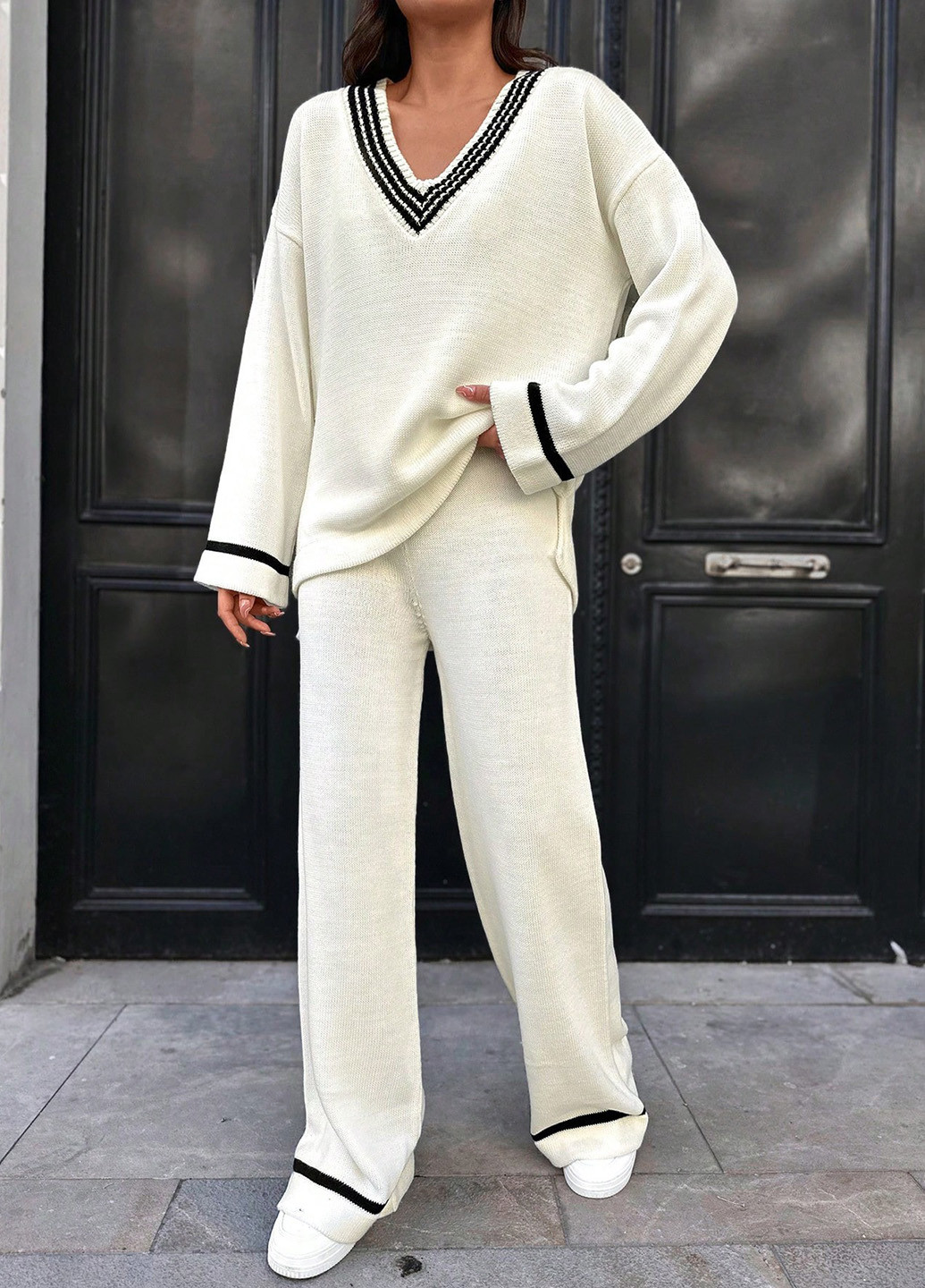 Костюм (пуловер, брюки) SHEIN (364099809)