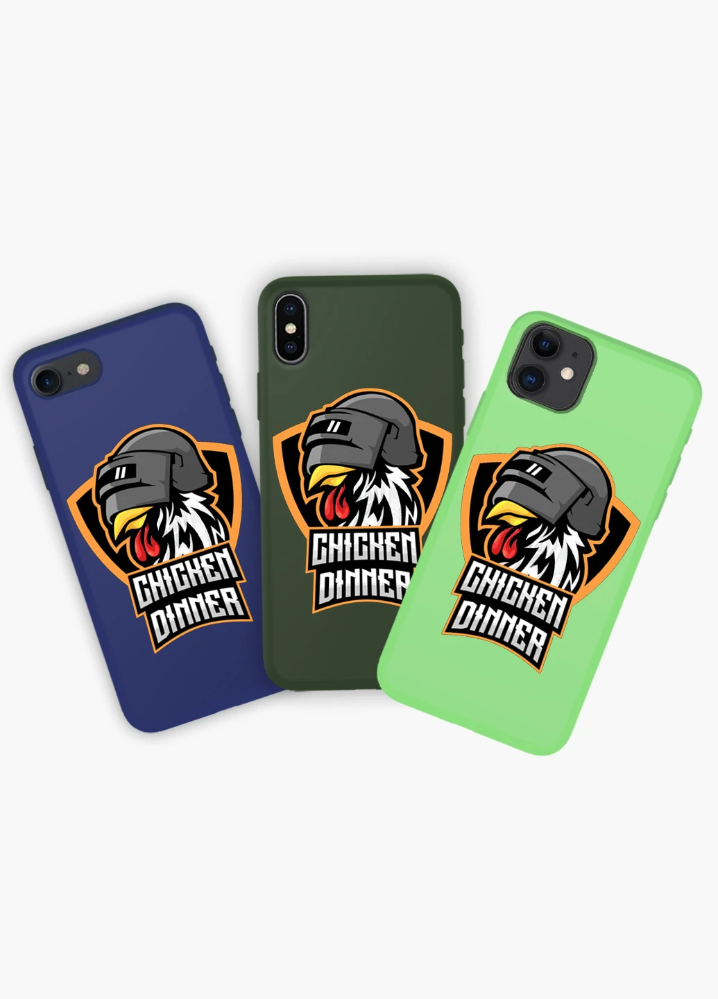 Чохол силіконовий Apple Iphone 8 plus Пубг Пабг (Pubg) (6154-1186) MobiPrint (219348155)