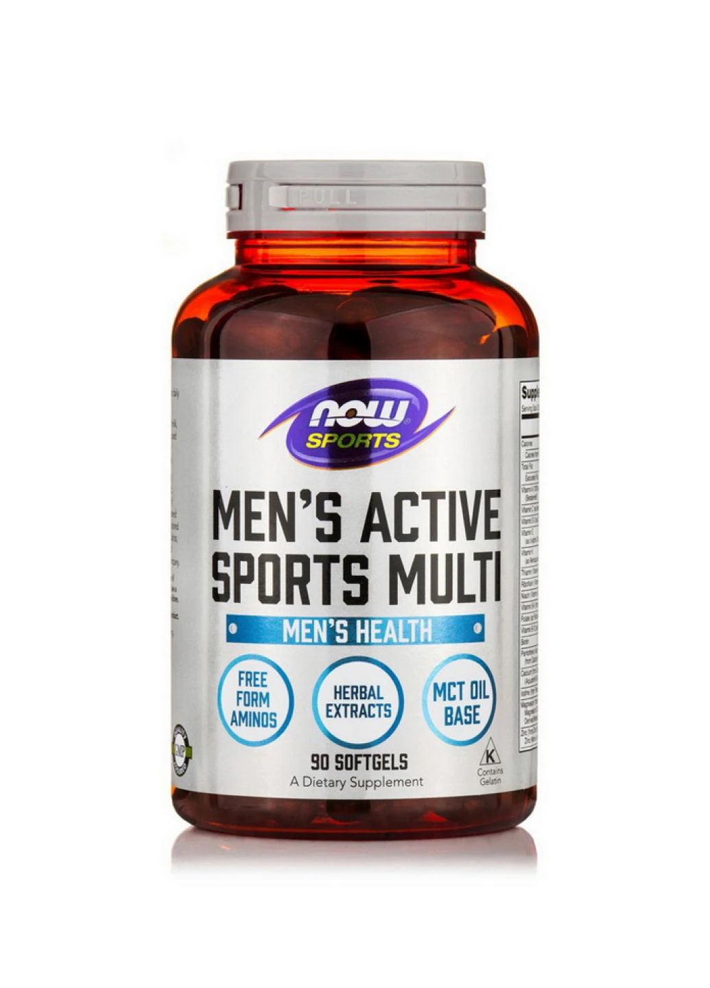 Вітамінно-мінеральний комплекс для чоловіків Men's Active Sports Multi - 90 softgels Now Foods (251463031)