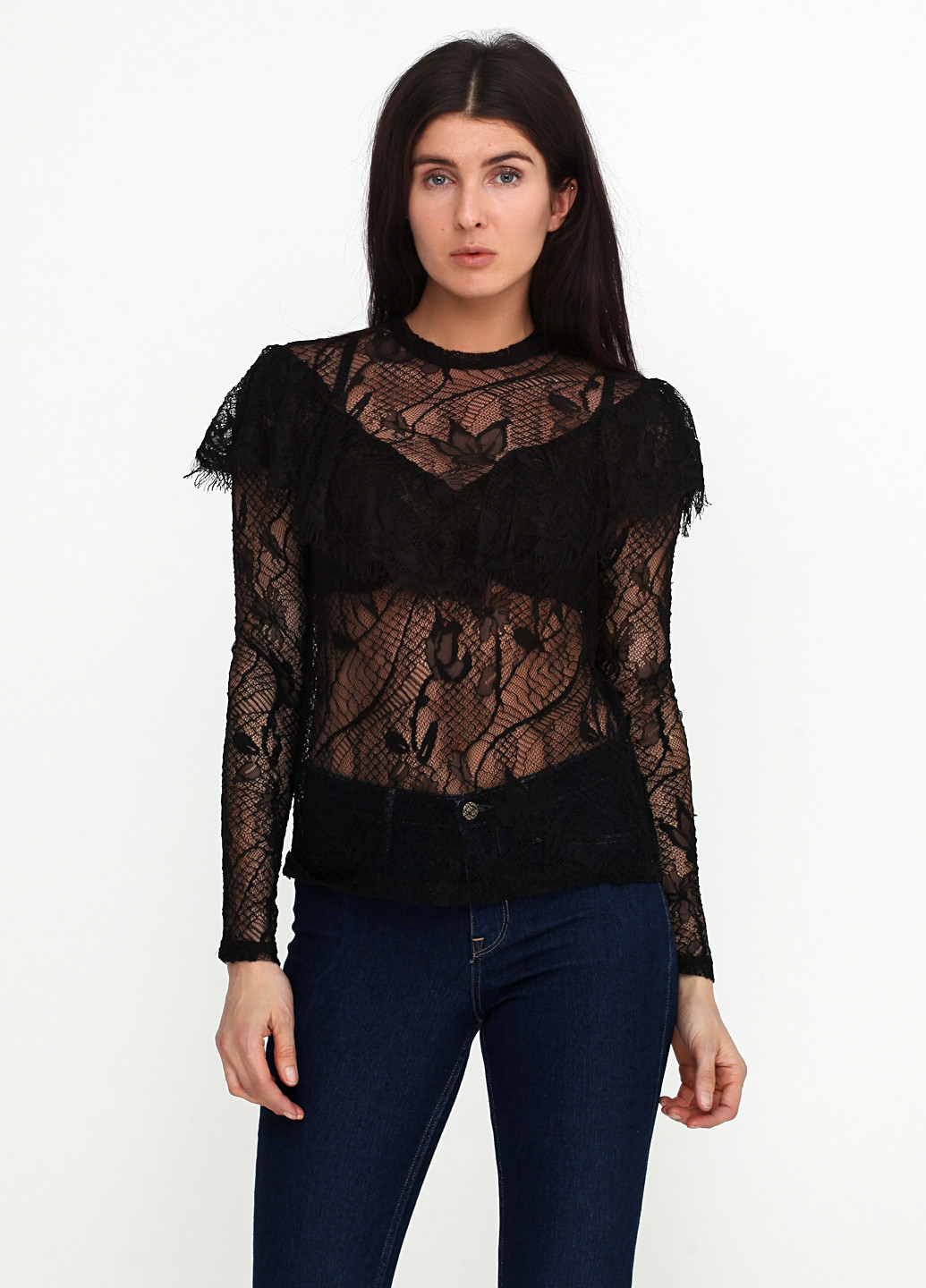 Чорна блуза Minimum